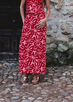 Dark Pink Fraise Skirt