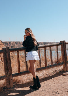 Falda Mini Honey Blanco