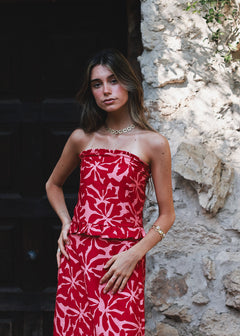 Dark Pink Fraise Top