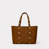 Bolso Tote de Ante Marrón