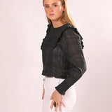 Freya Gray Blouse