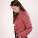 Blusa Hannah Rosa Oscuro