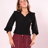 Black Pisces Blouse