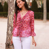 Blusa Wila Magenta