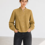 Blusa Amelia Mostaza