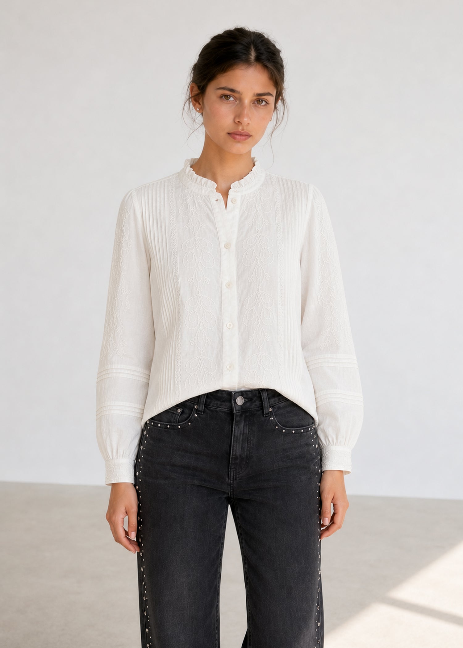 Blusa Amelia Blanco