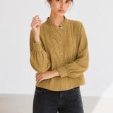 Blusa Amelia Mostaza