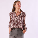 Blusa Bianca Blanco Floral