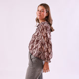 Blusa Bianca Blanco Floral