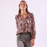Blusa Bianca Blanco Floral