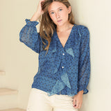 Blusa Camila Azul