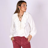 Blusa Cleo Blanco