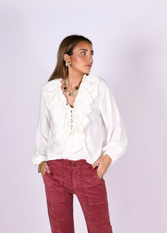 Blusa Cleo Blanco