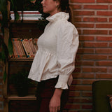 Elia White Floral Blouse