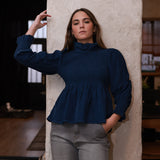 Blusa Elia Azul Marino