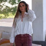 Blusa Etna Rosa