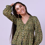 Fiona Green Blouse