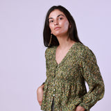 Fiona Green Blouse