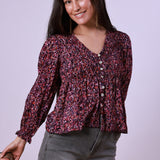 Blusa Fiona Morado Rosado