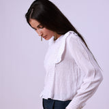 White Jade Blouse