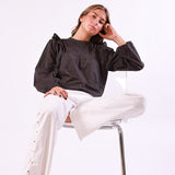 Blusa Leonor Gris Oscuro
