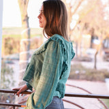 Green Rumi Blouse