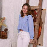 Rumi Blue Blouse