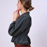 Blusa Sage Gris Oscuro