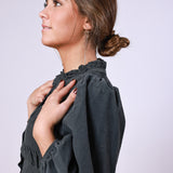 Blusa Sage Gris Oscuro