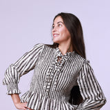 Selma Gray Blouse