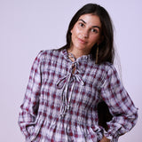 Selma Purple Pink Blouse