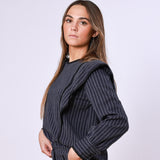 Siena Navy Blue Blouse