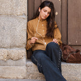 Blusa Amelia Mostaza