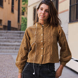 Blusa Amelia Mostaza