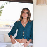 Cala Blue Blouse