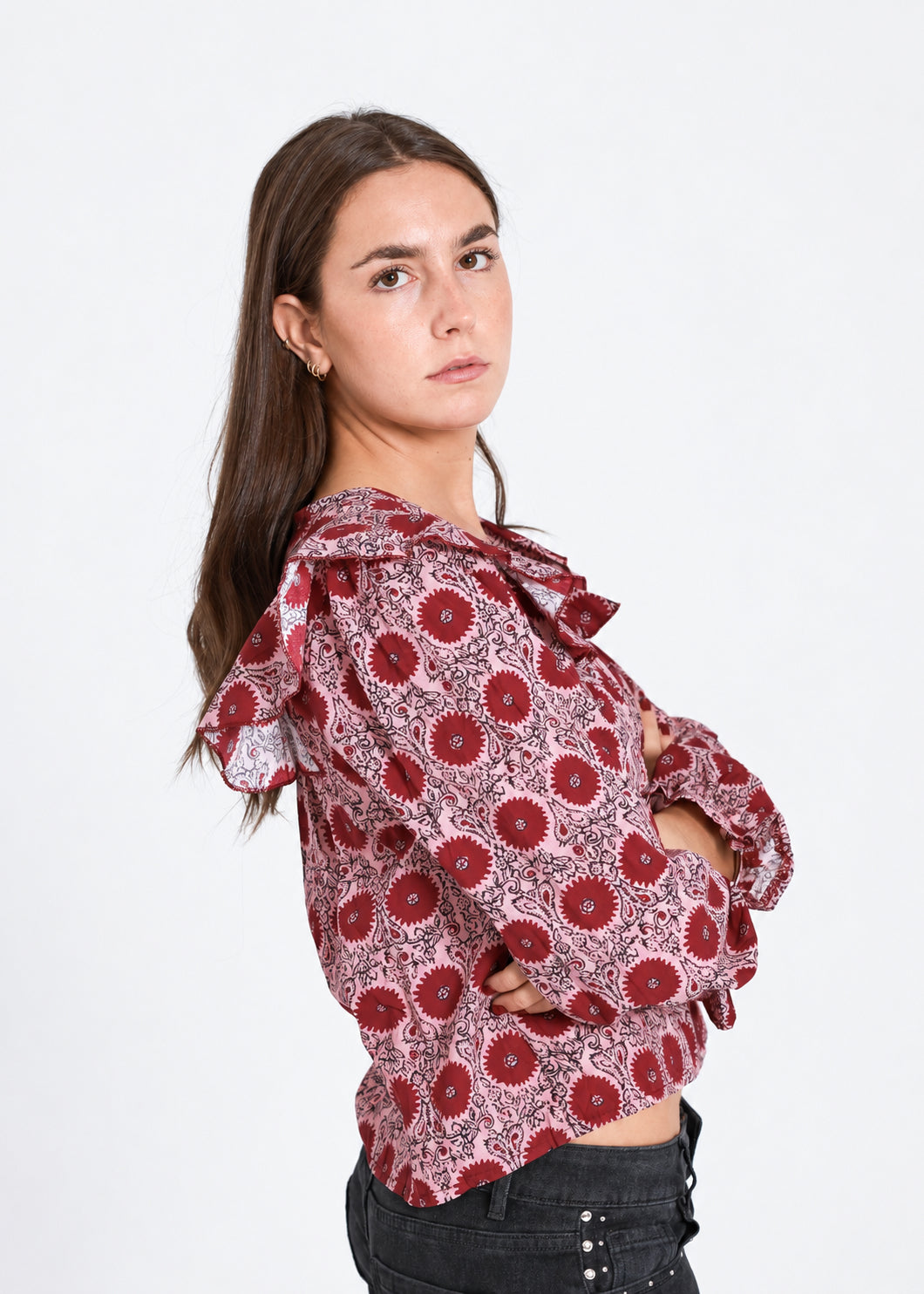 Blusa Venice Rosado Oscuro
