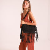 Bolso Flecos Ante