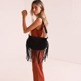 Bolso Flecos Ante