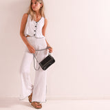 Bolso Mini Tachuelas Negro