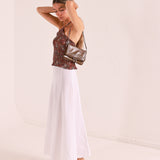 Bolso Mini Tachuelas Marrón