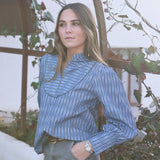 Greta Blue Shirt