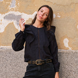 Camisa Valeria Gris Oscuro
