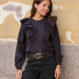 Camisa Valeria Gris Oscuro