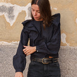 Camisa Valeria Gris Oscuro