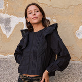 Camisa Valeria Gris Oscuro