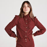 Camisa Verona Rojo Oscuro