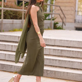 Olive Green Nea Cape