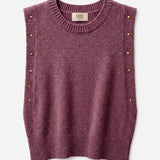 Chaleco Alba Morado Rosado