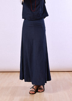 Falda Corelia Azul Marino