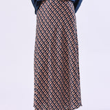 Falda Garnet Azul